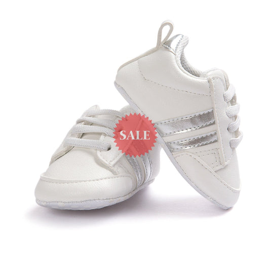 Baby Boy Girl Moccasins Shoes Infant PU Leather Non-slip Soft Newborn Sneakers